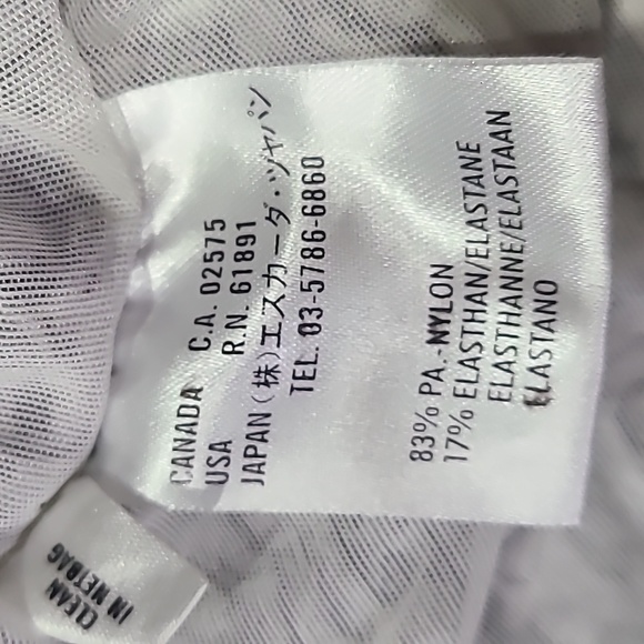 Escada Black/ White Embellished Beaded Stretch V-neck Long Sleeve Fitted 38 US 6 - Picture 9 of 11